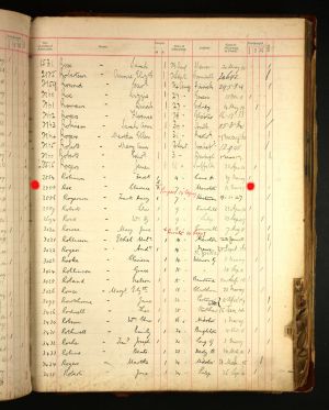 Clarence Roe Admission Record sm.jpg